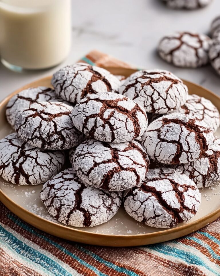 Chocolate Crinkle Cookies Recipe