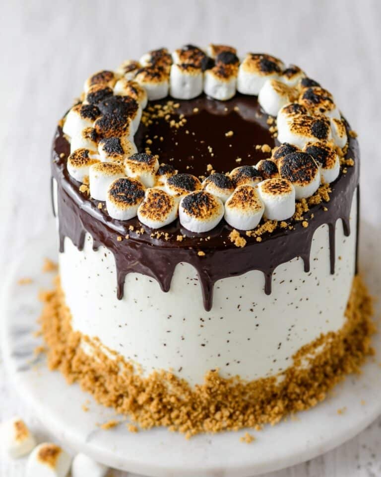How To Make Smores Chocolate Cake Recipe