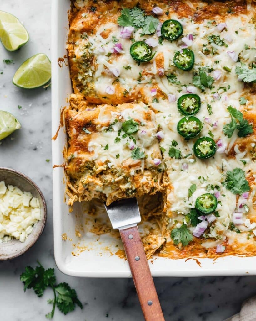 Salsa Verde Chicken Casserole Recipe