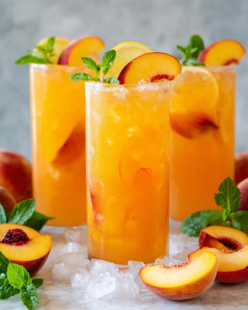 Peach Lemonade Recipe