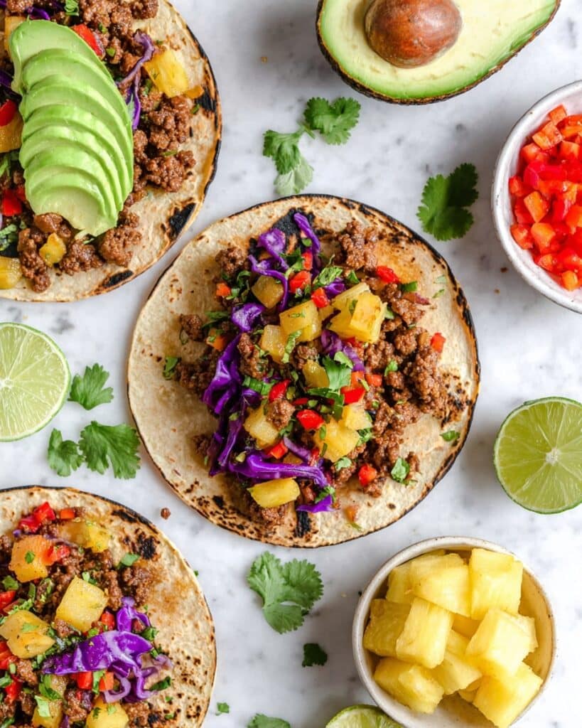 Pineapple Turkey Tacos Recipe