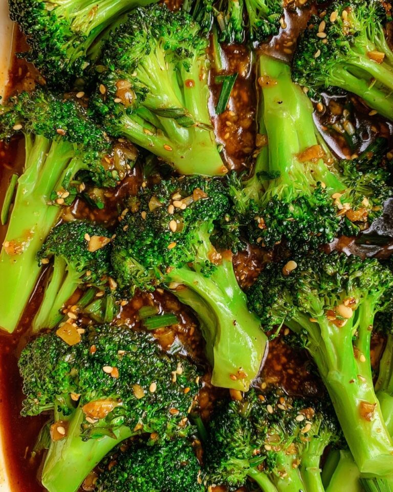 Broccoli with Garlic Sauce Recipe