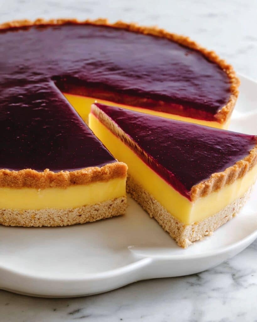 Blueberry–Lemon Curd Tart Recipe