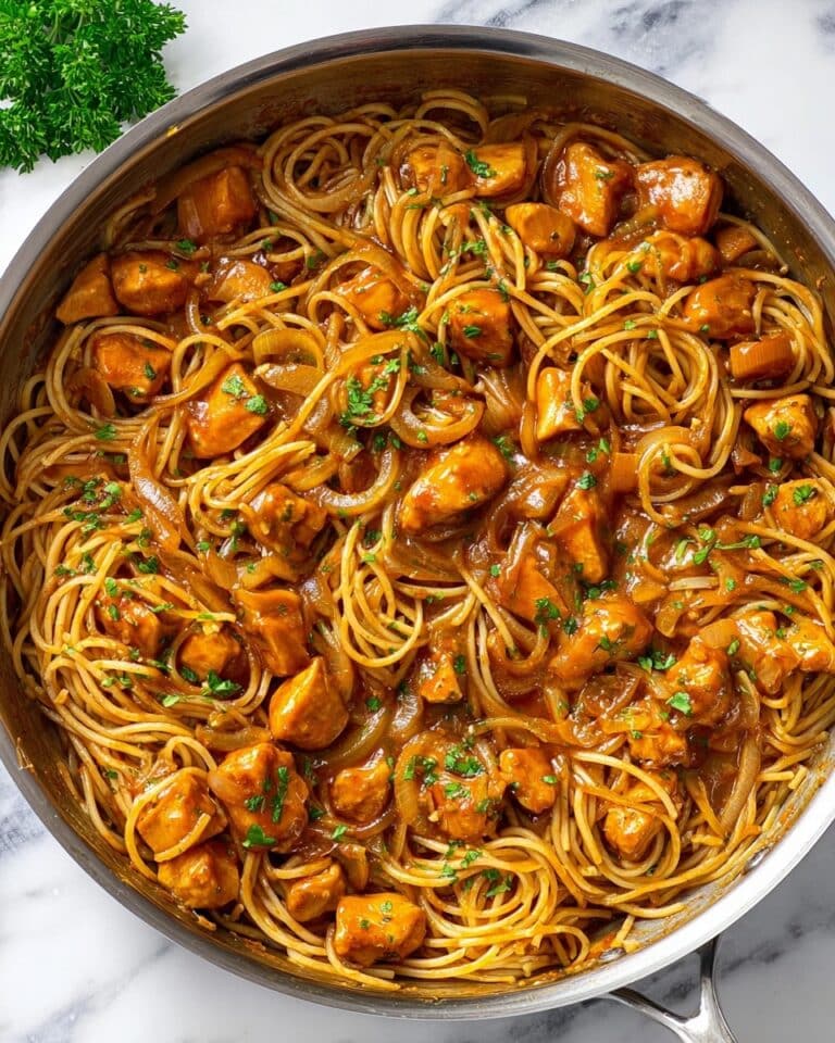 Chicken Scallopini with Tomato Sauce and Garlic Spaghetti Recipe