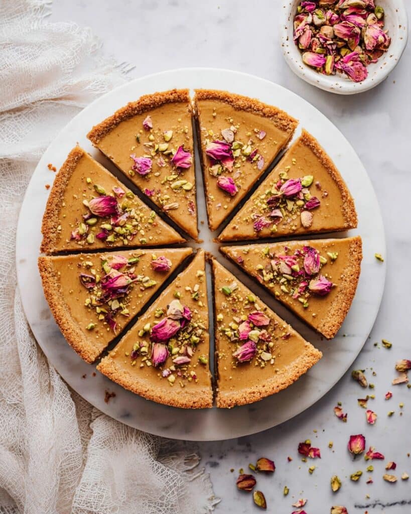 Persian Love Cake with Pistachios and Rose Petals Recipe