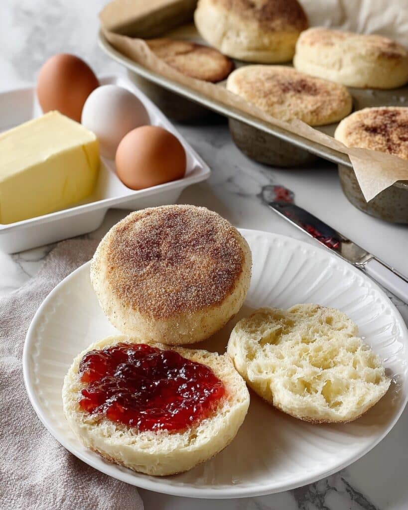 Homemade English Muffins Recipe