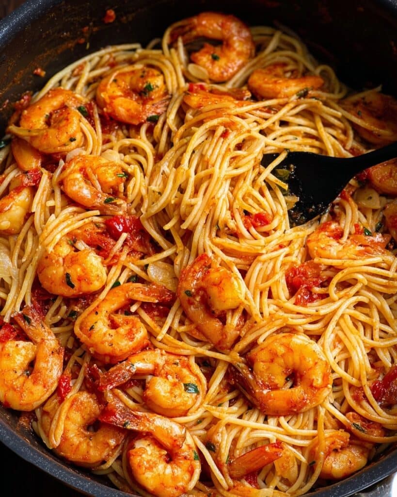Shrimp and Linguine Fra Diavolo Recipe