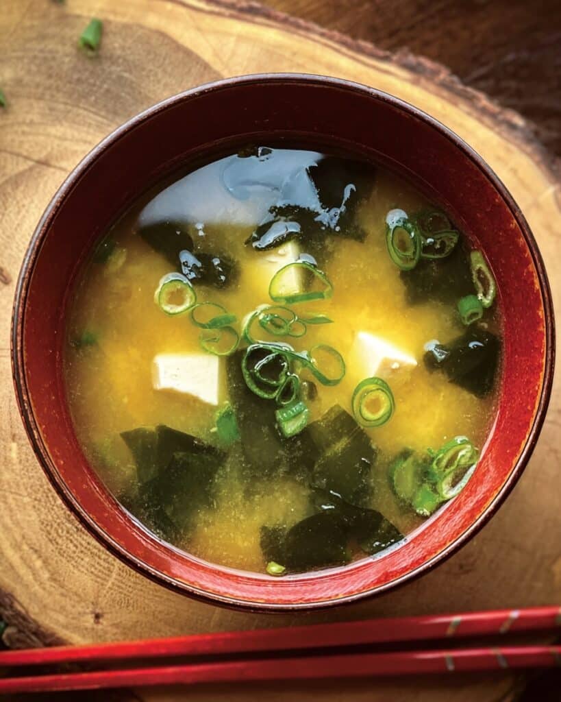 Homemade Miso Soup with Tofu Recipe