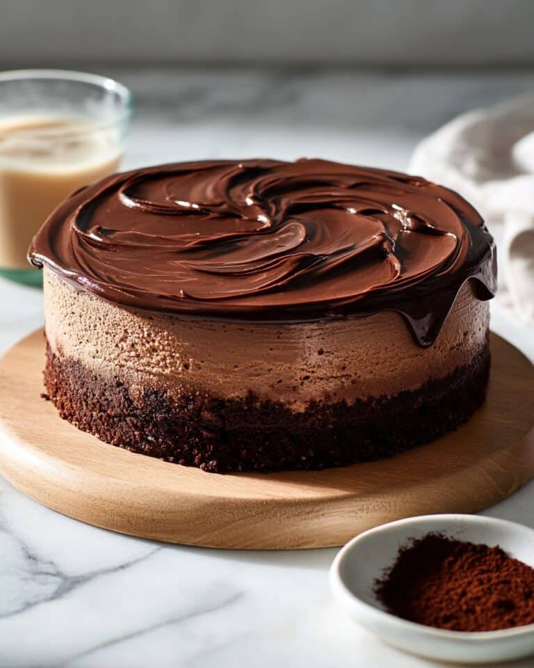 Ridiculously Easy Vegan Chocolate Mousse Cake Recipe