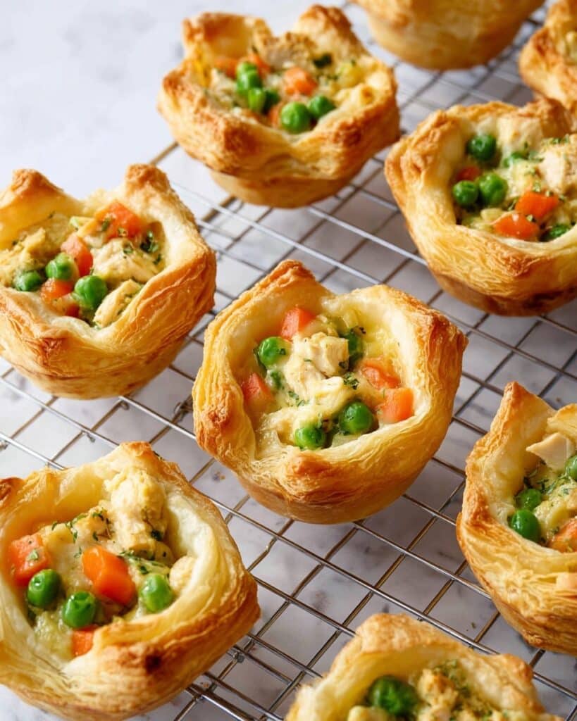 Chicken Pot Pie Cups Recipe