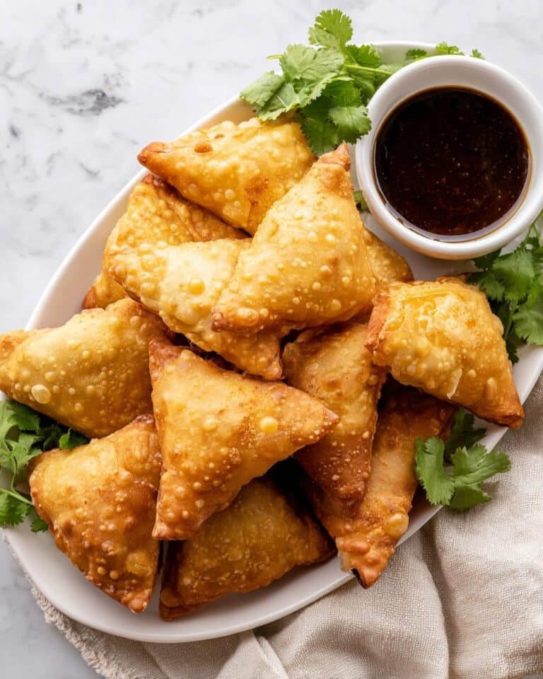Crispy Homemade Potato Samosas Recipe