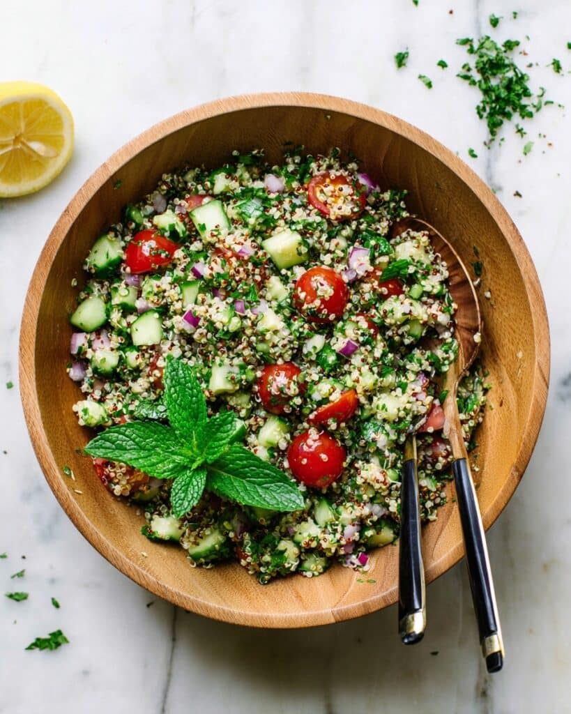 Quinoa Tabbouleh Recipe – Healthy & Gluten-Free Recipe