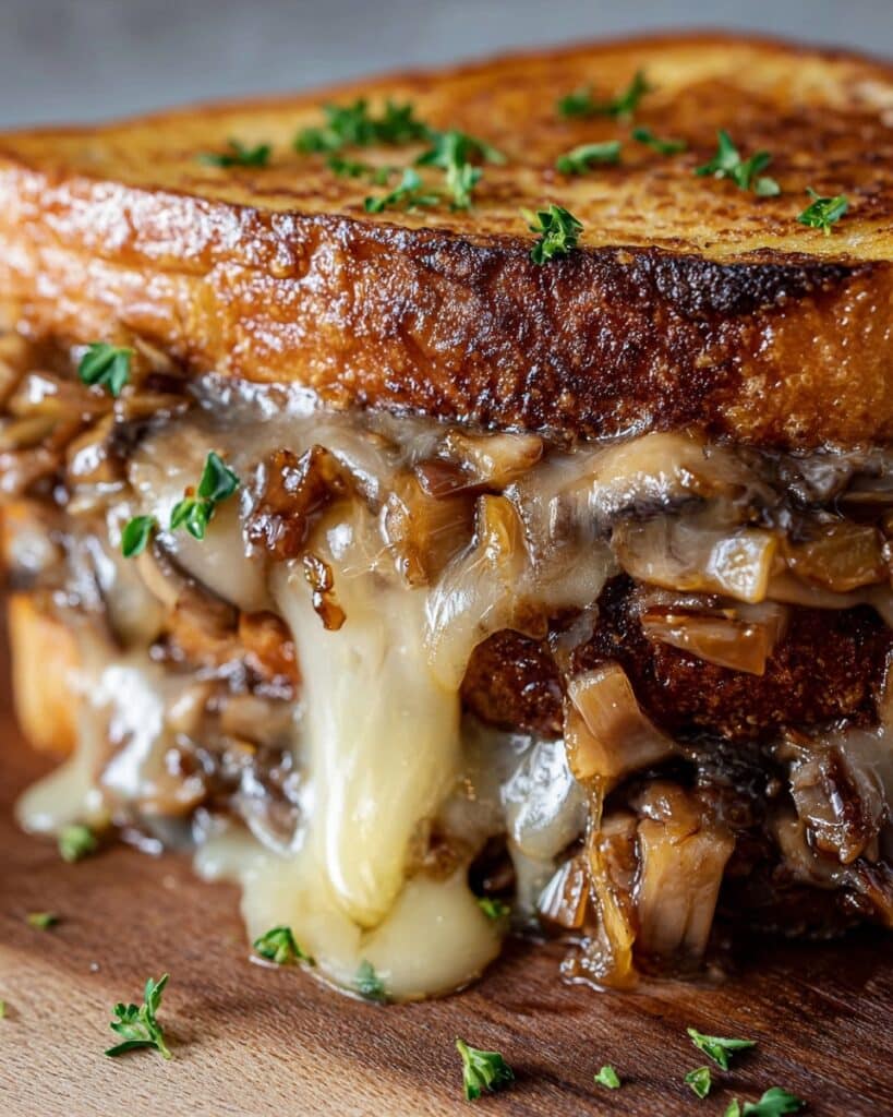 BBQ Chicken Grilled Cheese Sandwich Recipe