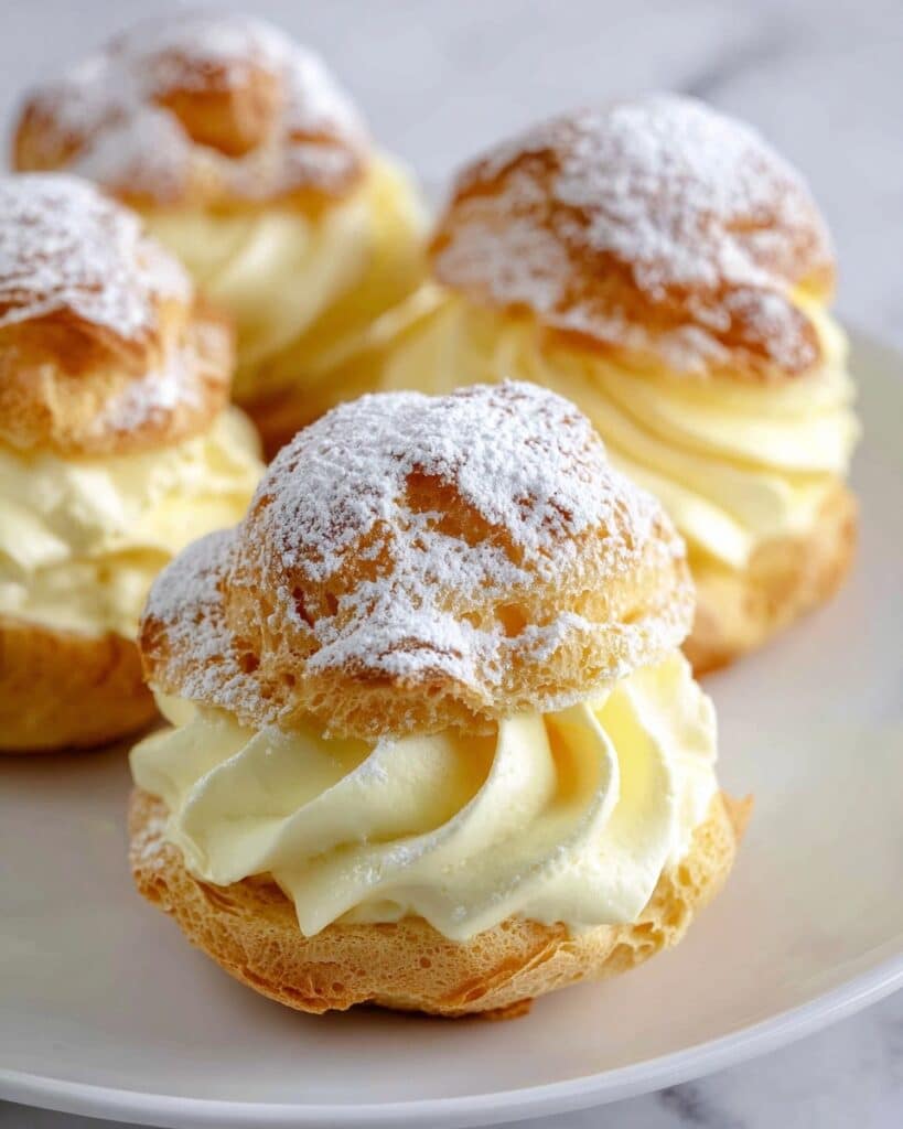 Lemon Cream Puffs Recipe