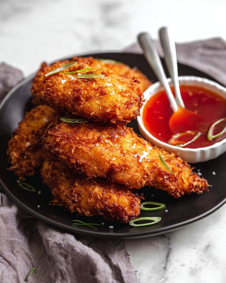 Crispy Coconut Chicken Tenders Recipe