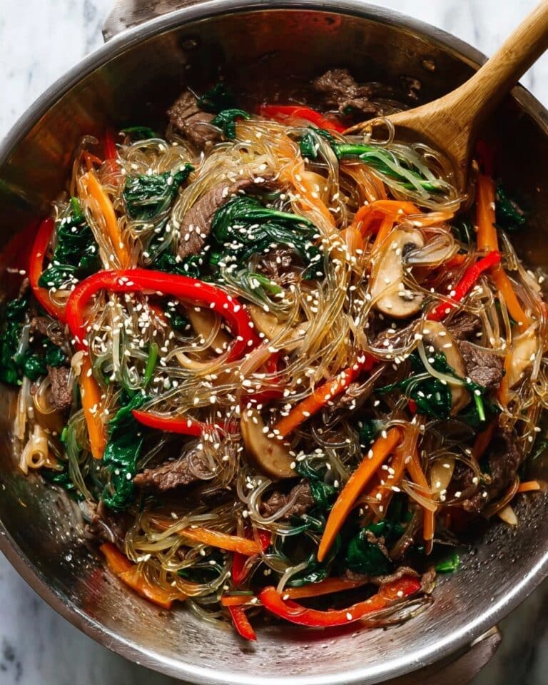 Japchae – Korean Noodles Recipe