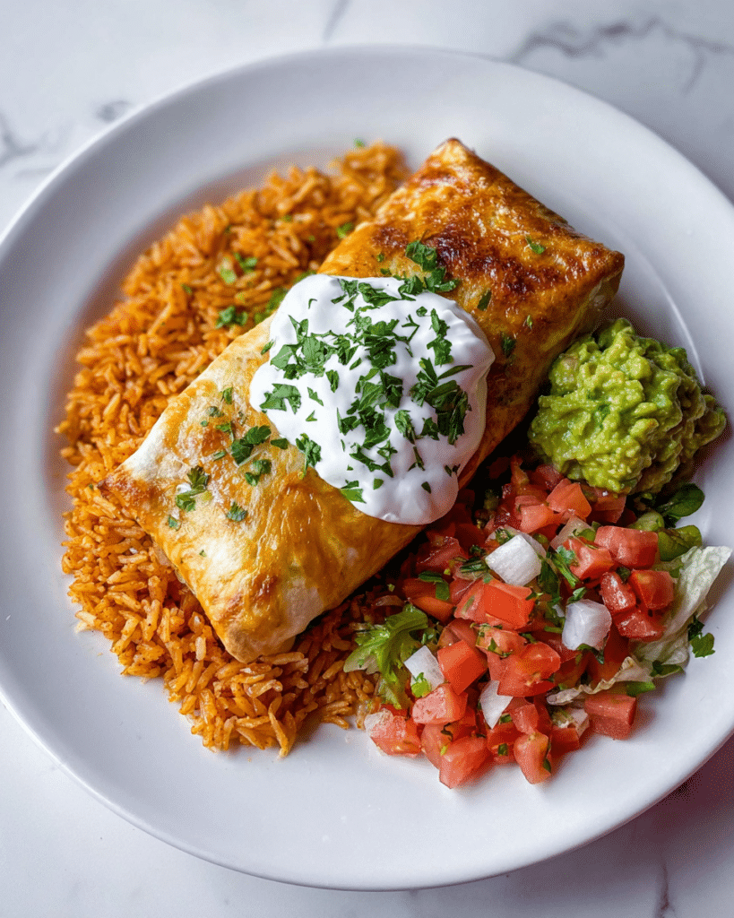 The Best Chicken Chimichangas Recipe
