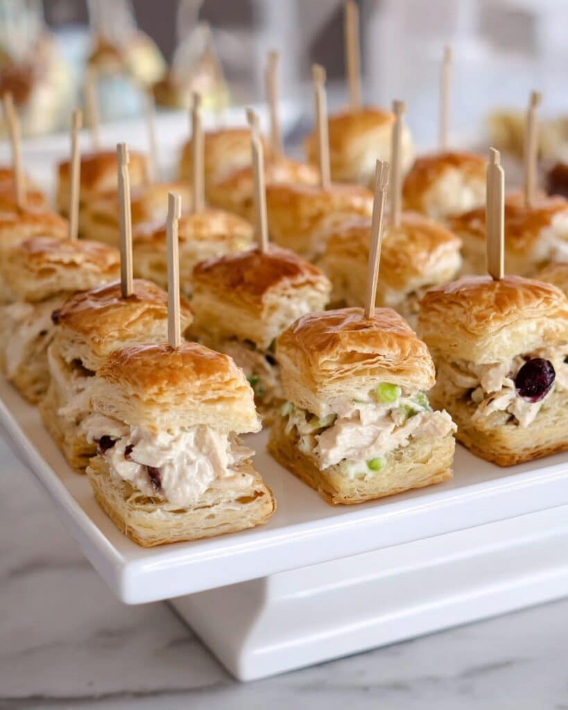 Chicken Salad Puffs Recipe