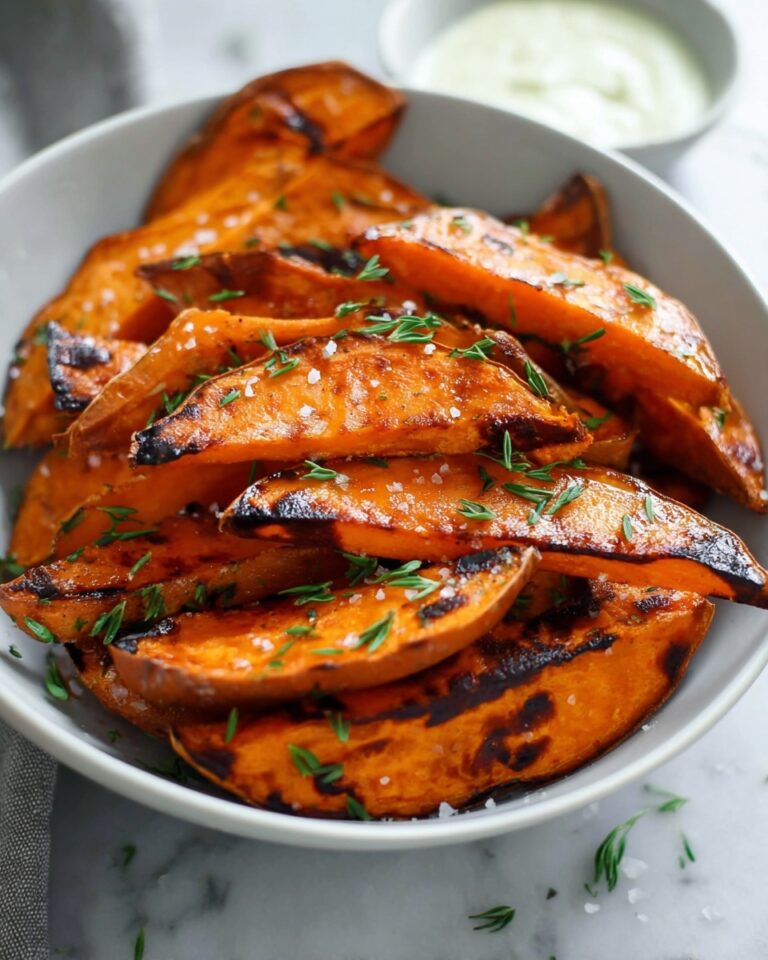 Honey-Roasted Sweet Potato Wedges with Lemon-Honey Tahini Dipping Sauce Recipe
