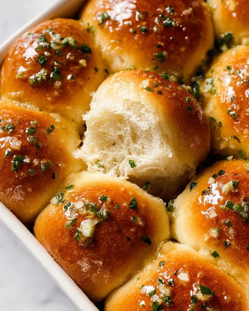 Garlic Bread Rolls Recipe
