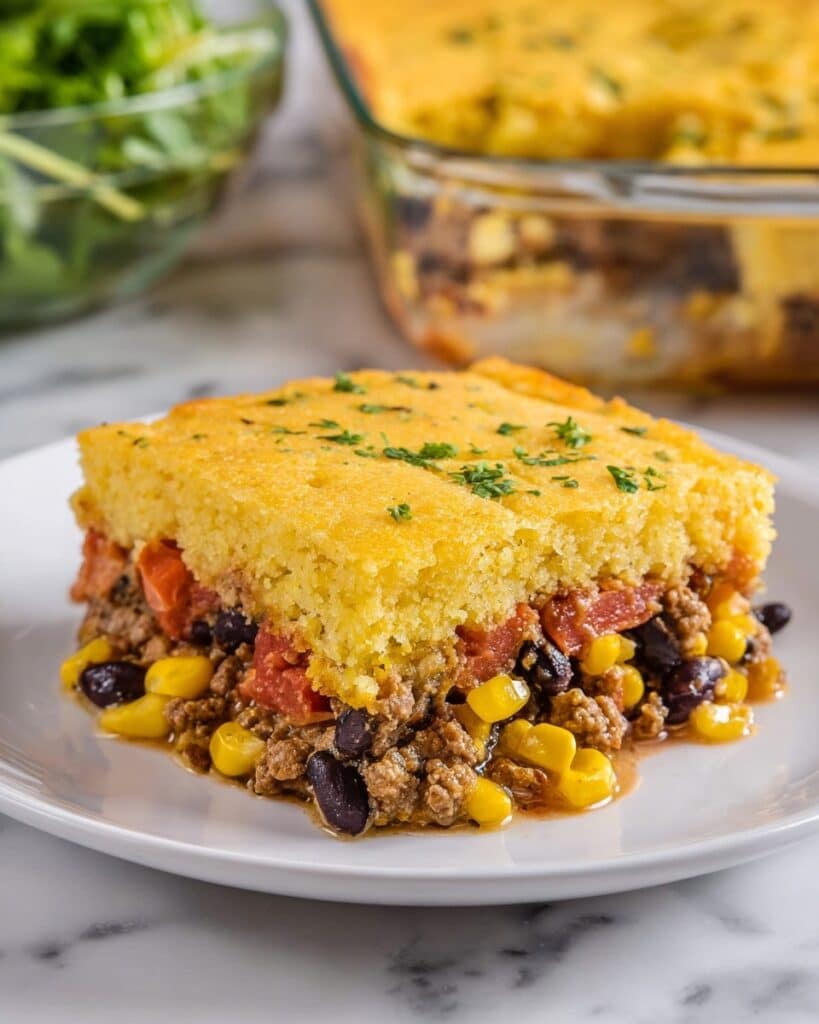 Cowboy Cornbread Casserole Recipe