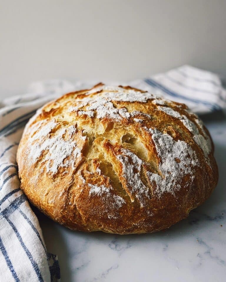 Crusty Roasted Garlic and Rosemary Bread Recipe