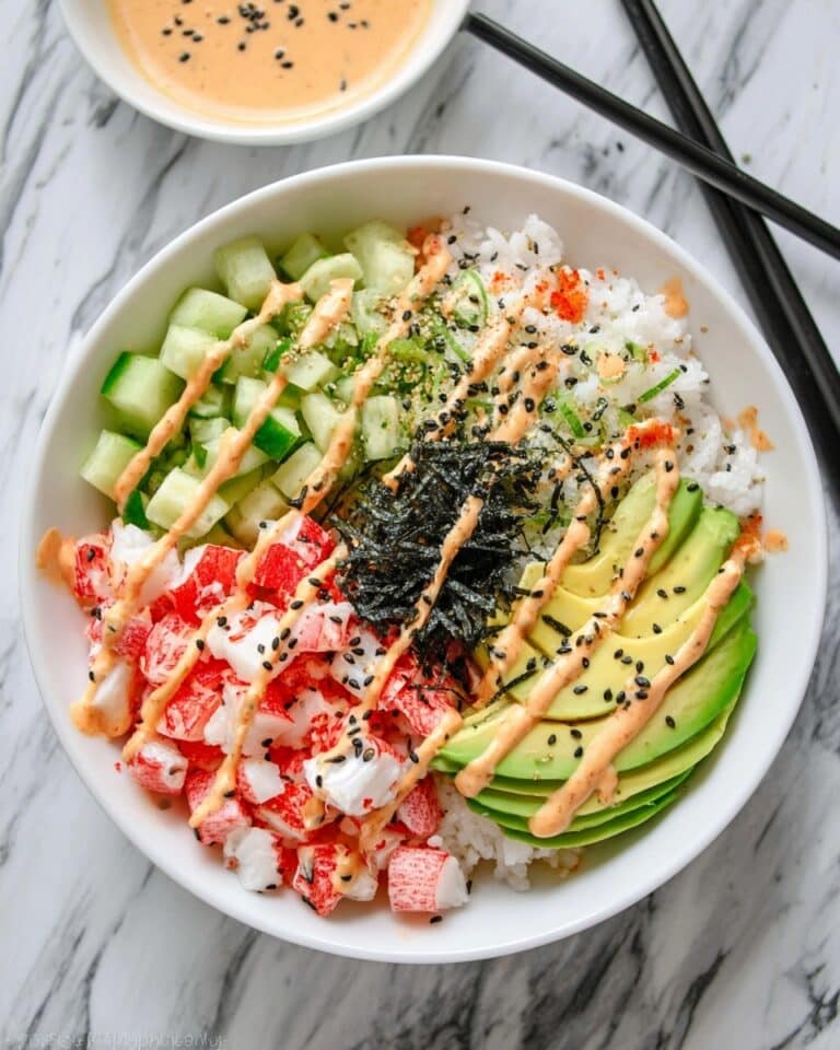 California Sushi Bowls Recipe