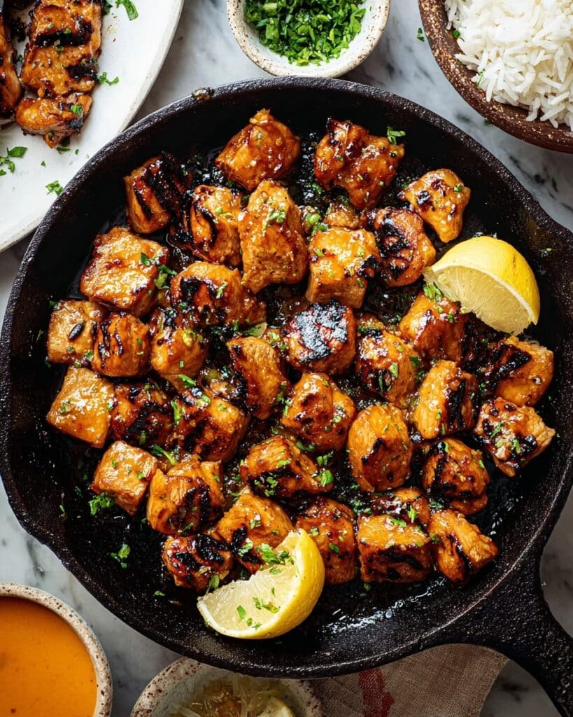 Air Fryer Bang Bang Salmon Bites Recipe