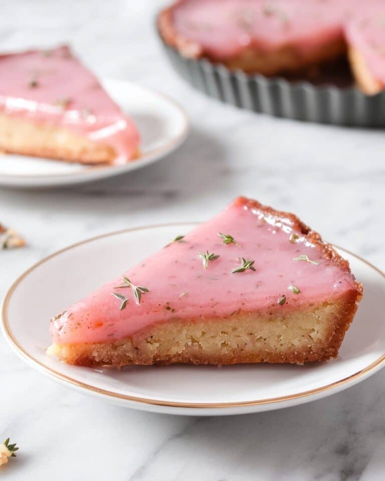Pink Grapefruit and Thyme Vegan Shortbread Recipe