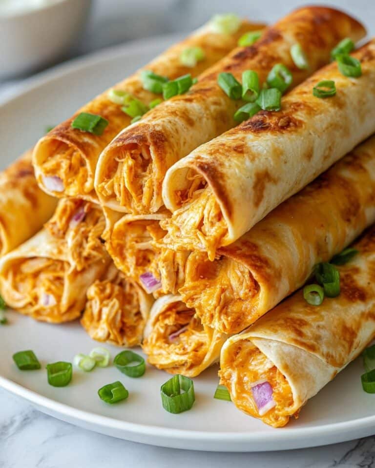 Buffalo Chicken Taquitos Recipe