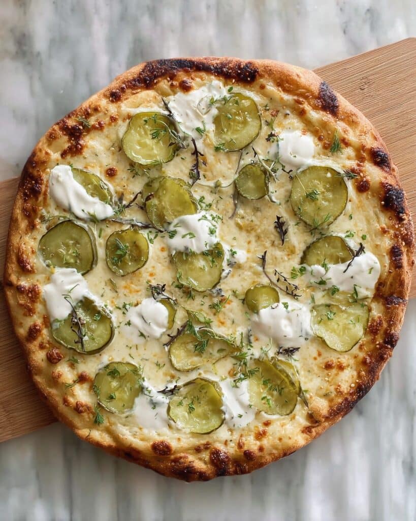 Dill Pickle Pizza Recipe