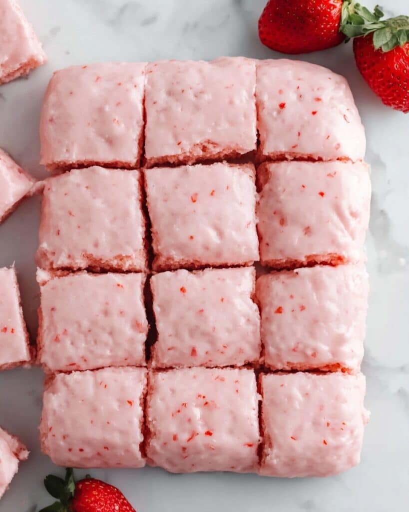 Strawberry Brownies Recipe