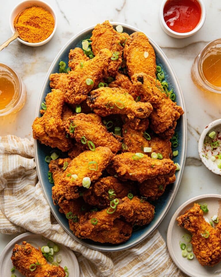 Jamaican-Style Fried Curry Chicken Wings Recipe