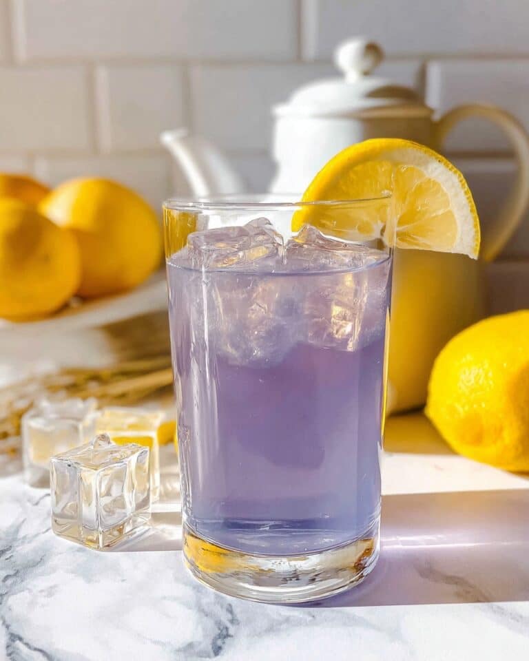 Lavender Lemonade Mocktail Recipe
