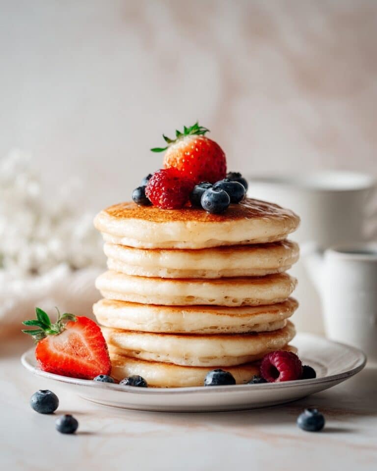 Easy Fluffy American Pancakes Recipe