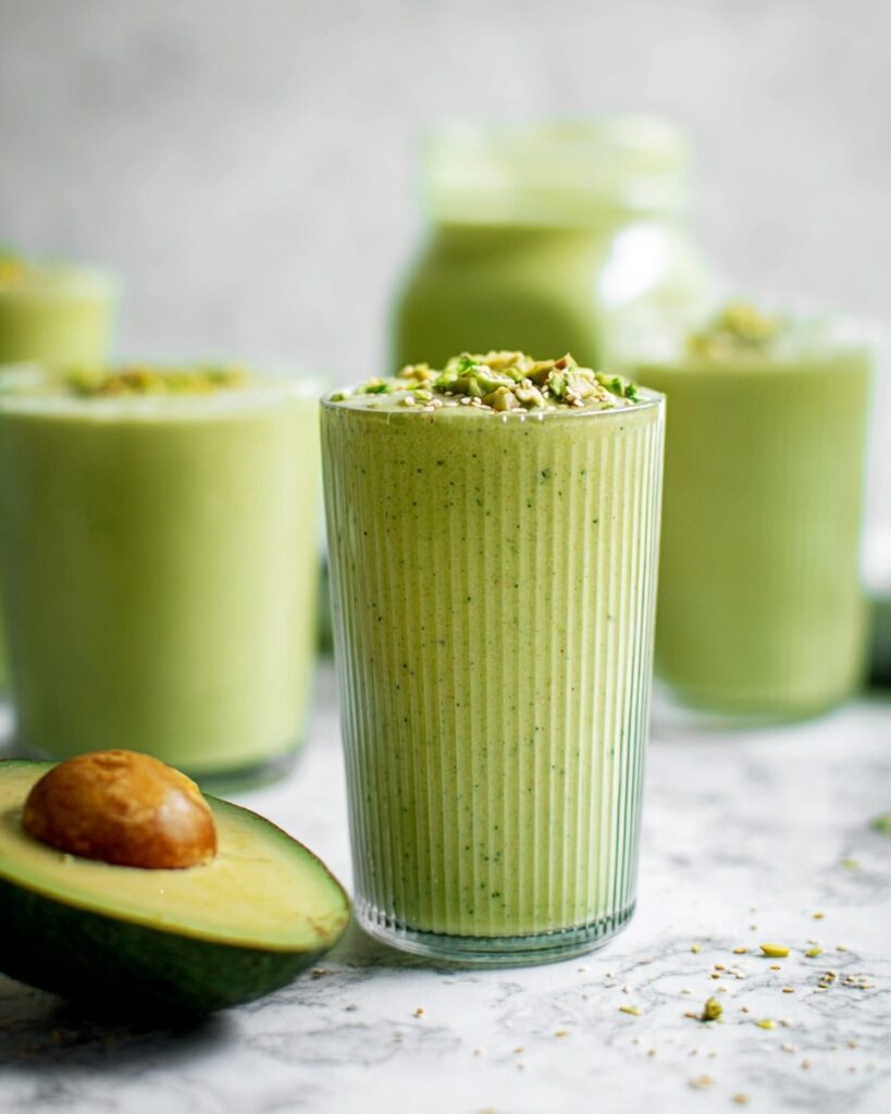 Creamy Avocado Tropical Smoothie Recipe