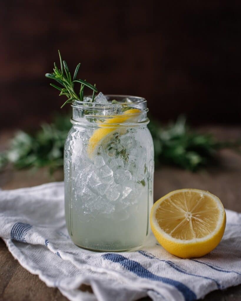Mint and Rosemary Lemonade with Vanilla Recipe
