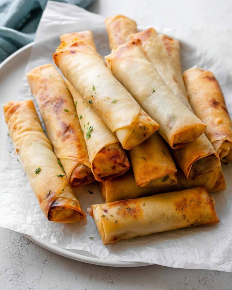 Crispy Cheese Rolls Recipe