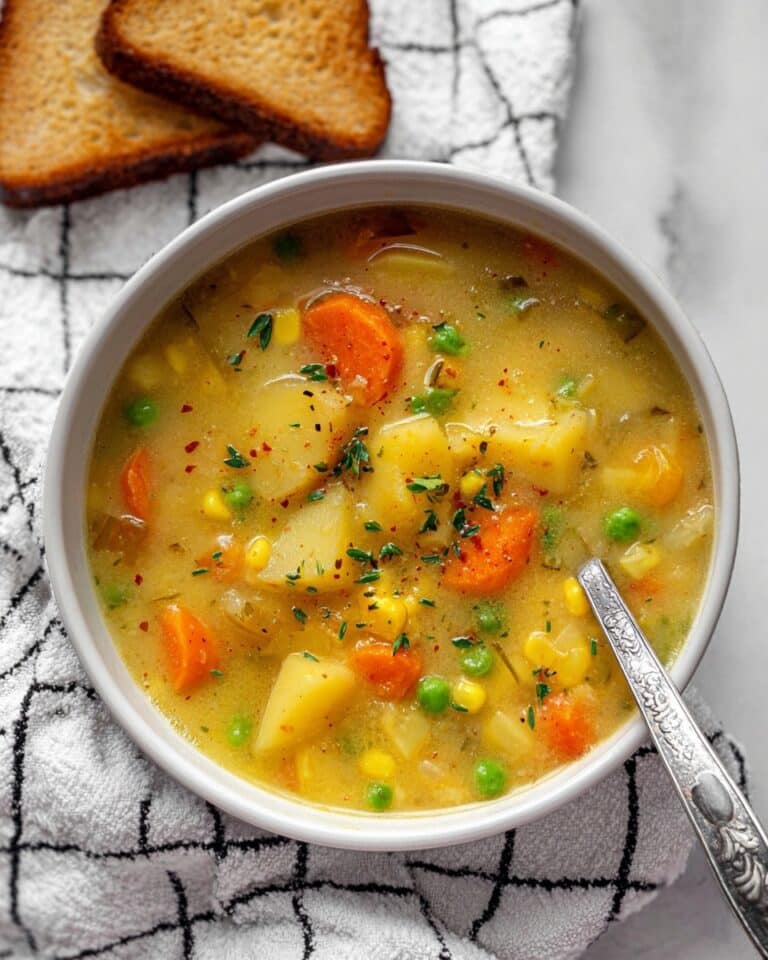 Creamy Vegetable Soup Recipe