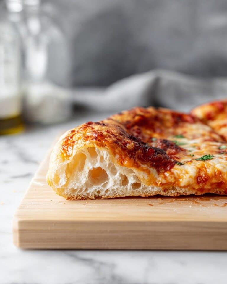 Artisan Crispy Chewy Pizza Dough with Bubbly Crust Recipe