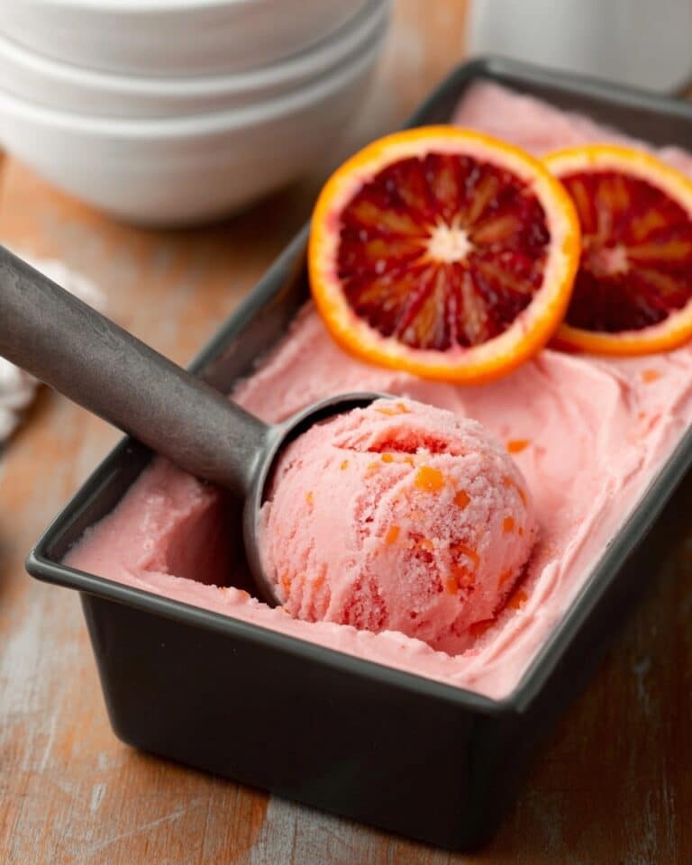 Blood Orange Sorbet Recipe