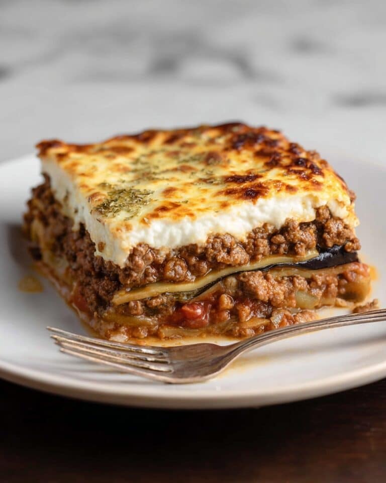 Classic Greek Moussaka Rezept Recipe