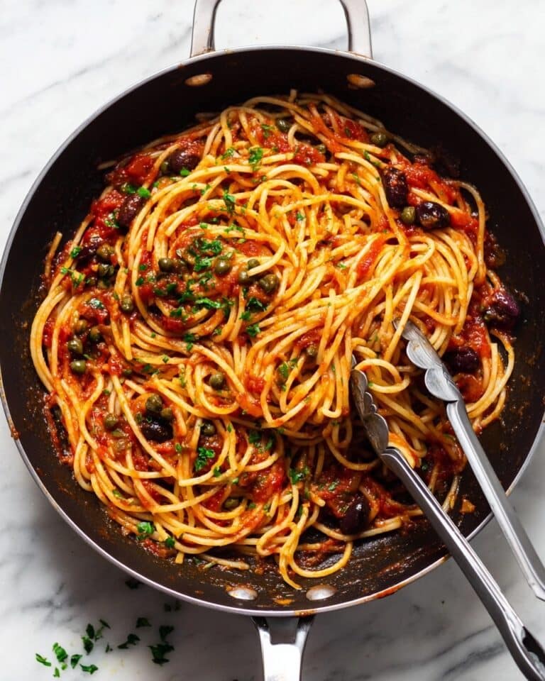 Easy Pasta Puttanesca Recipe