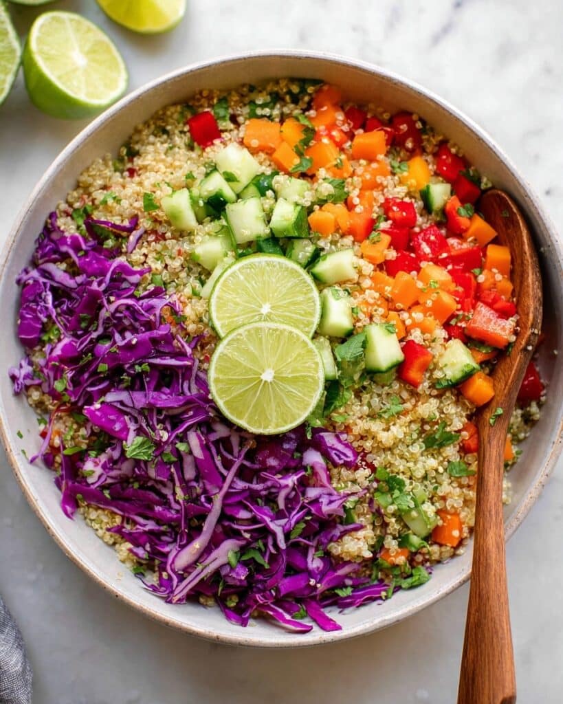 Crunchy Thai Quinoa Salad Recipe
