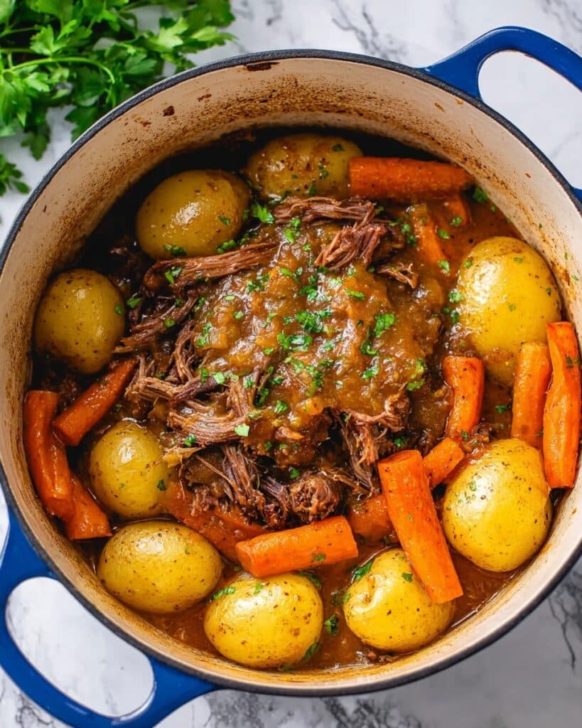 Dutch Oven Pot Roast Recipe