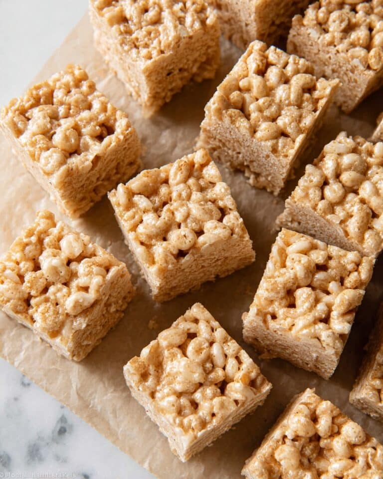 Biscoff Rice Krispies Treats Recipe
