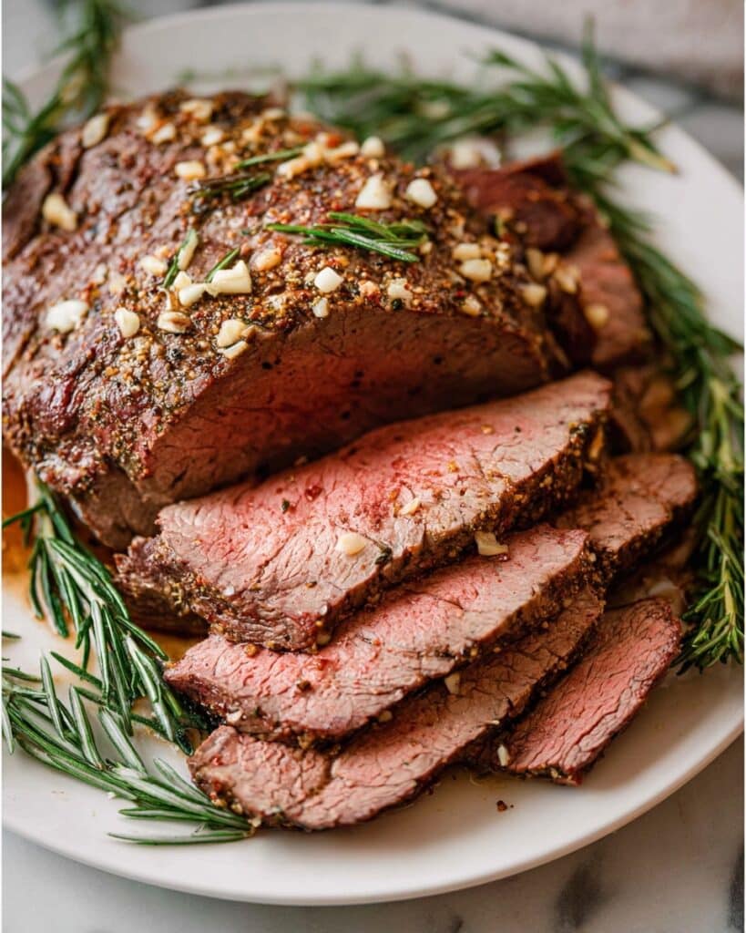 Garlic Butter Beef Roast Recipe