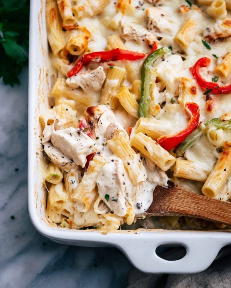 Baked Ziti with Chicken and Provolone Recipe