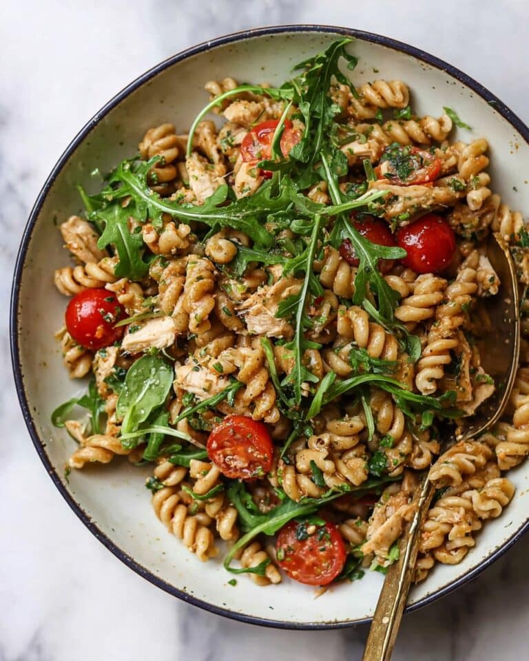Make-Ahead Tuna Pasta Salad (No Mayo!) Recipe