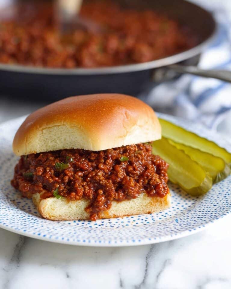 Simple & Savory Sloppy Joe Recipe